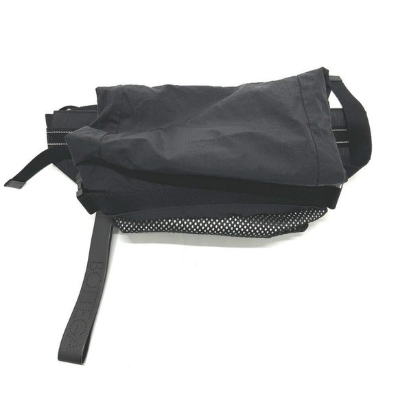 BOTTEGA VENETA body bag bag waist pouch Waist Pouch Nylon Black - Picture 14 of 15